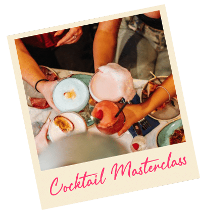 cocktail masterclass polaroid