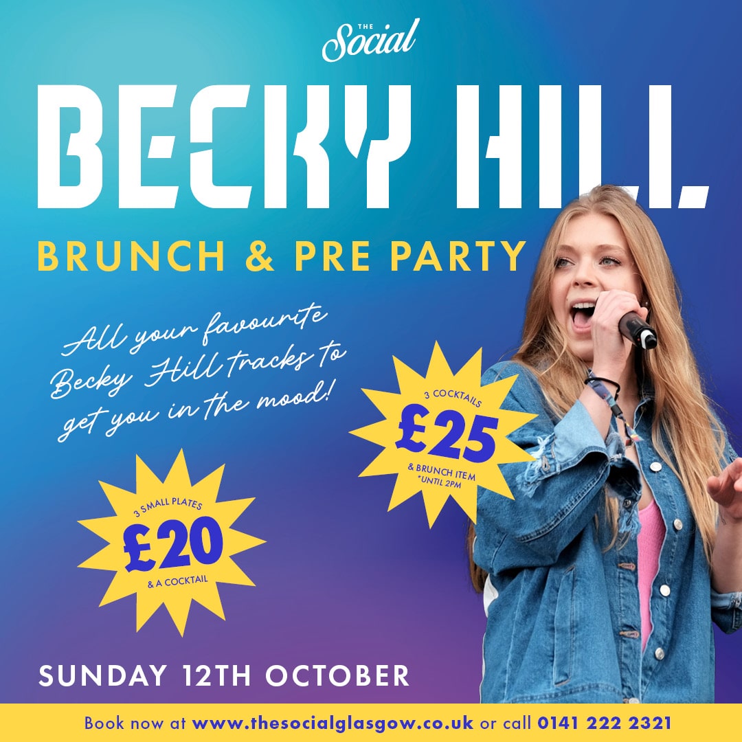 Becky Hill Brunch & Pre-Party!