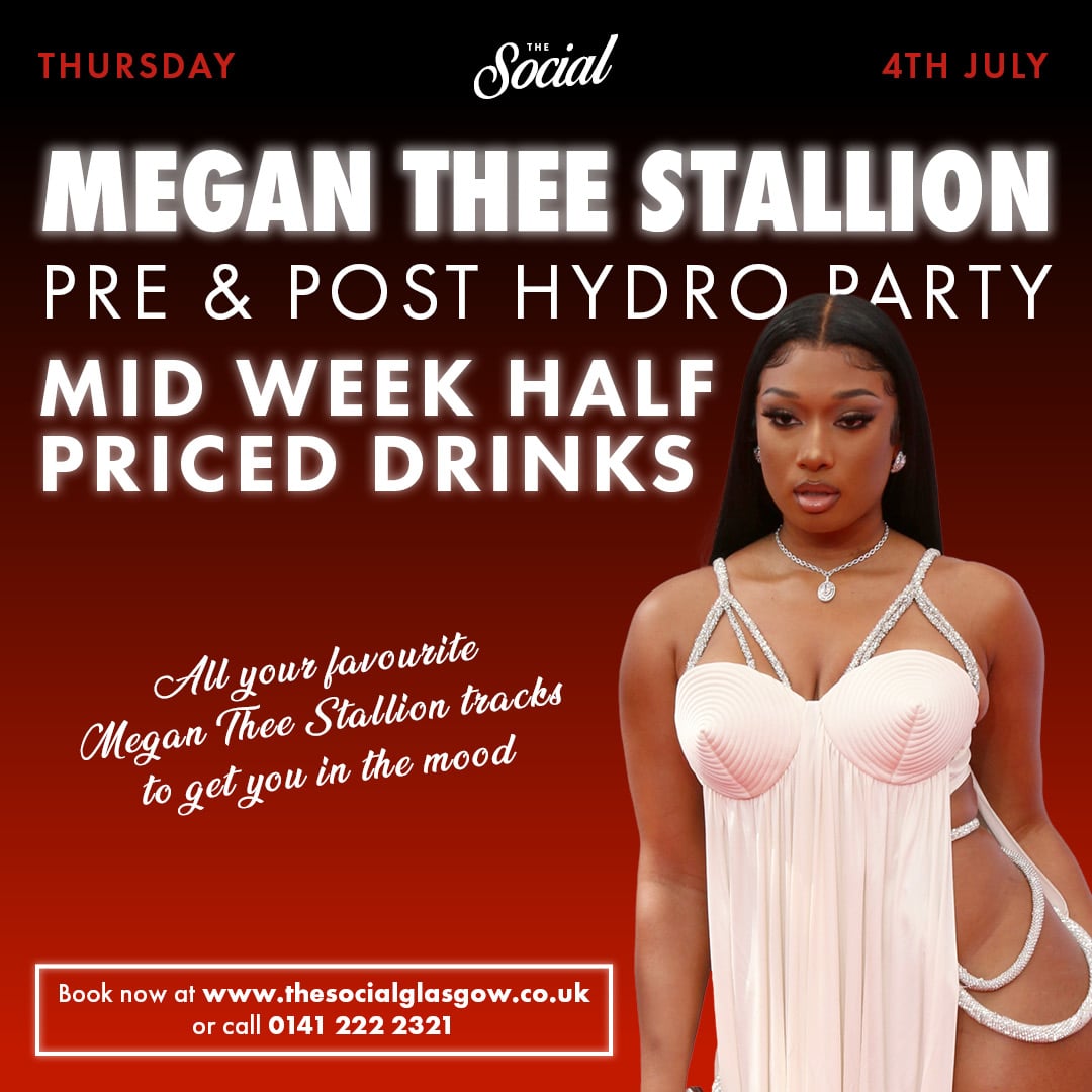 Megan Thee Stallion Pre & Post Hydro Party!