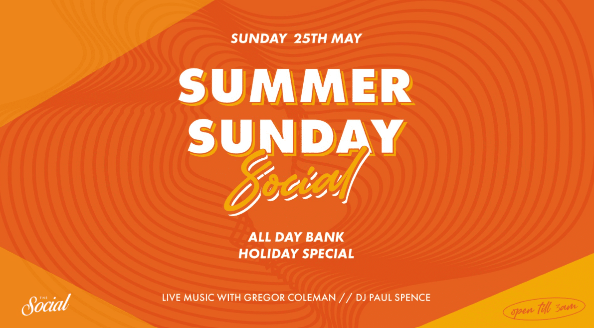 Summer Sunday Social
